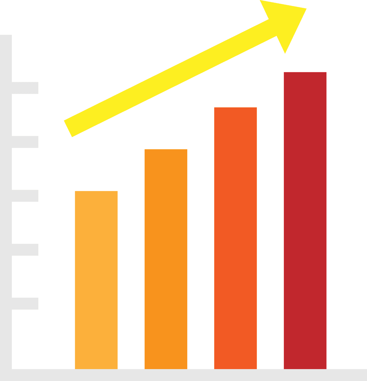 Free graph bar chart vector