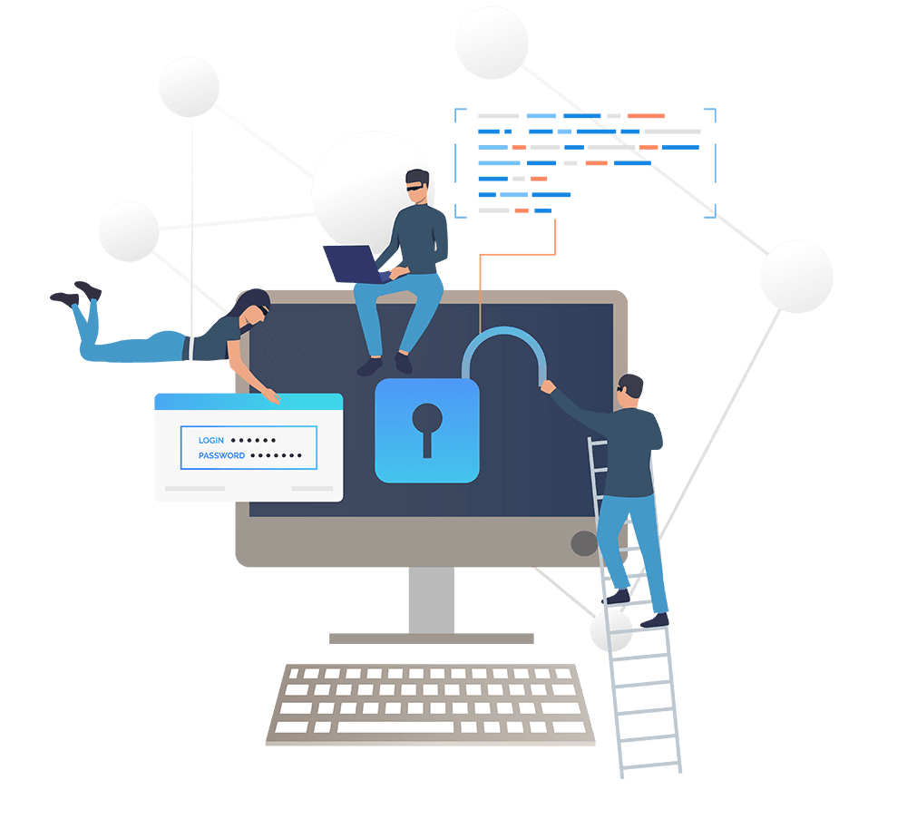 managed Cybersecurity graphic