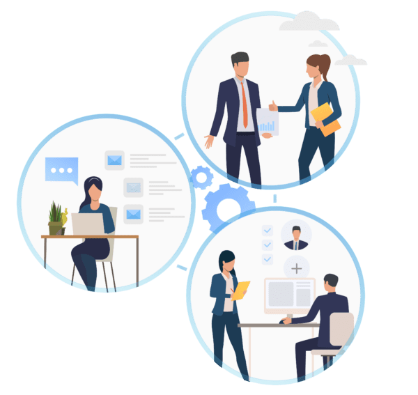 How we do people graphic How we Help: Employee onboarding