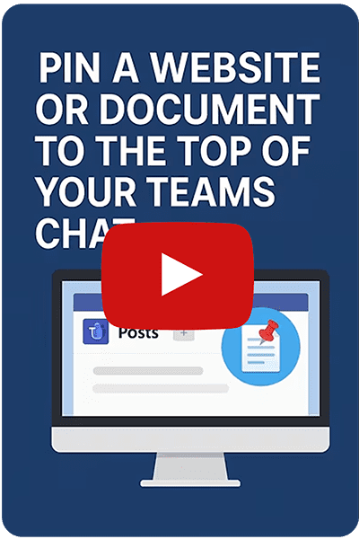 A 10-second Microsoft Teams tip that saves everyone time.