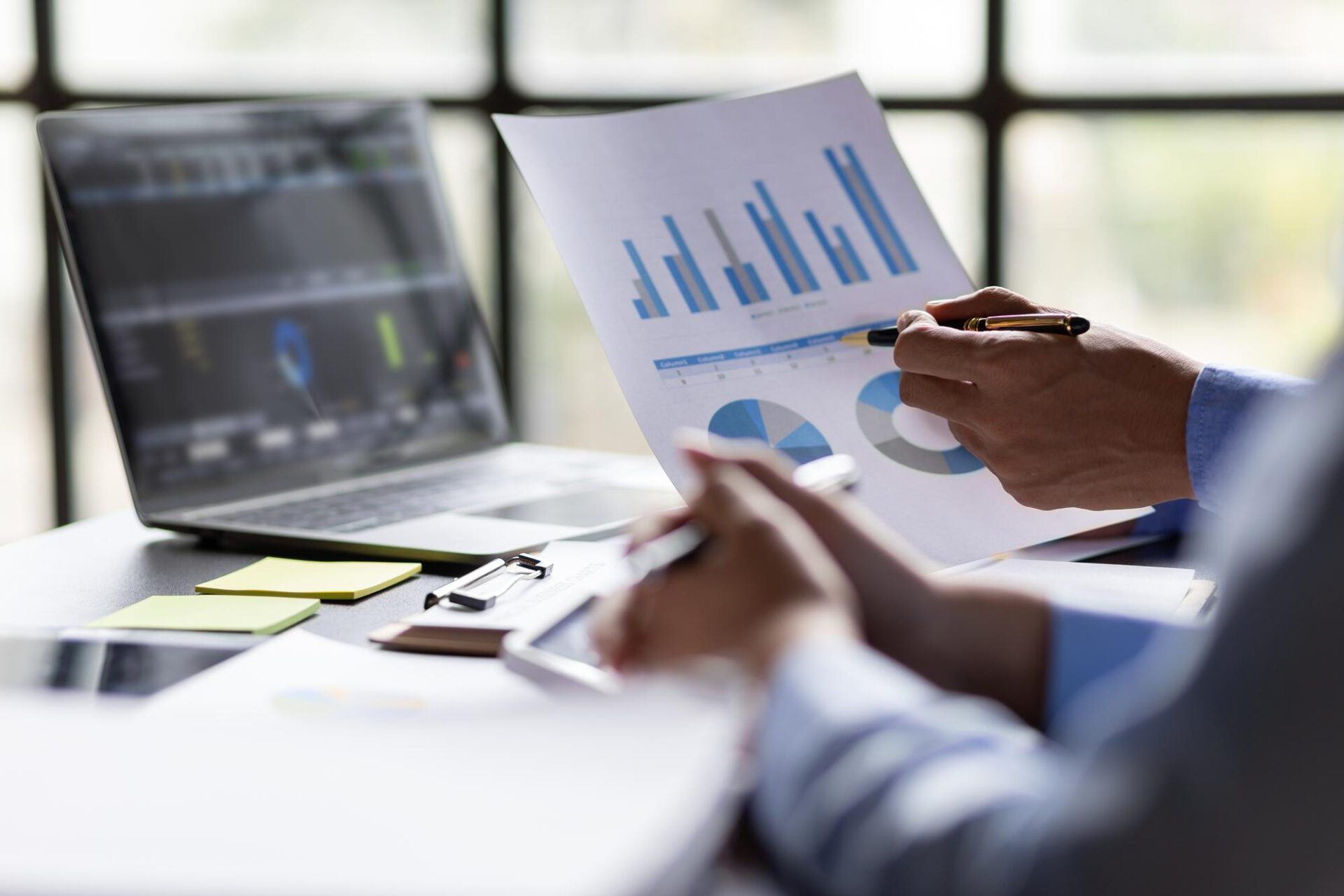 digital Audit image. holding audit paperwork