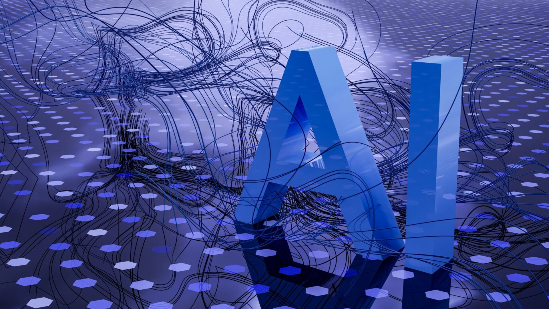 a-computer-generated-image-of-the-letter-a
