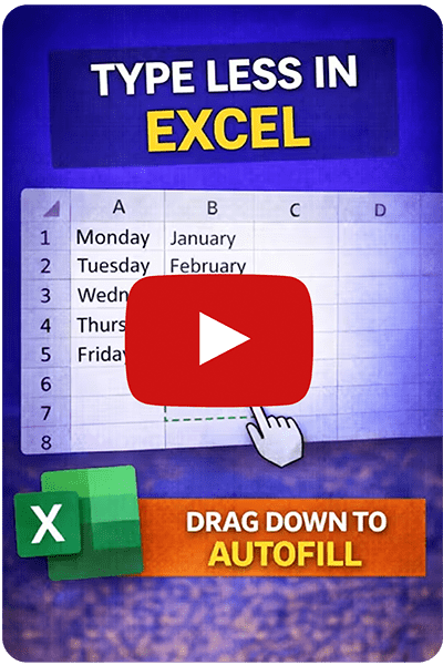 Still typing data one cell at a time in Excel? Try this.
