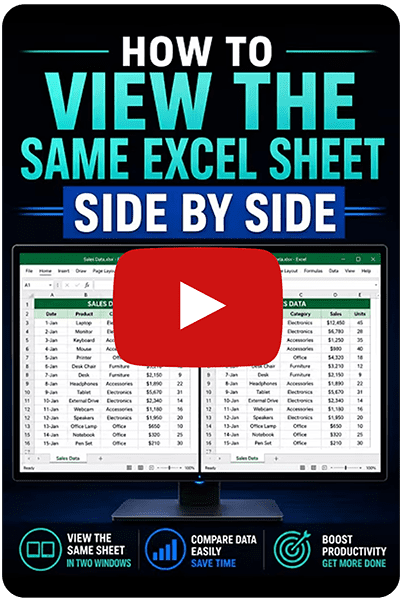 Tired of scrolling back and forth in a spreadsheet just to compare two sections?