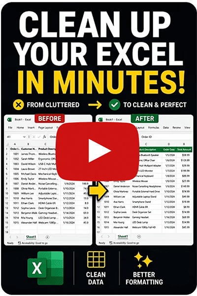 Tired of manually dragging every column in Excel just to make your spreadsheet readable? You can auto fit the entire thing in two seconds flat. Here's how.
