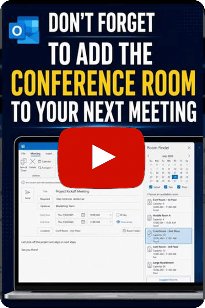 How many times have you sent a meeting invite and then scrambled to find a room?