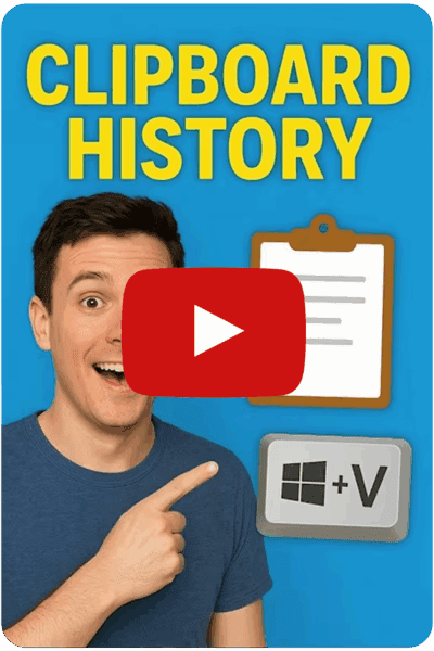 This Windows shortcut keeps every item you’ve copied right at your fingertips!
